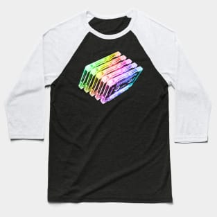 Cassette Tape Rainbow Baseball T-Shirt